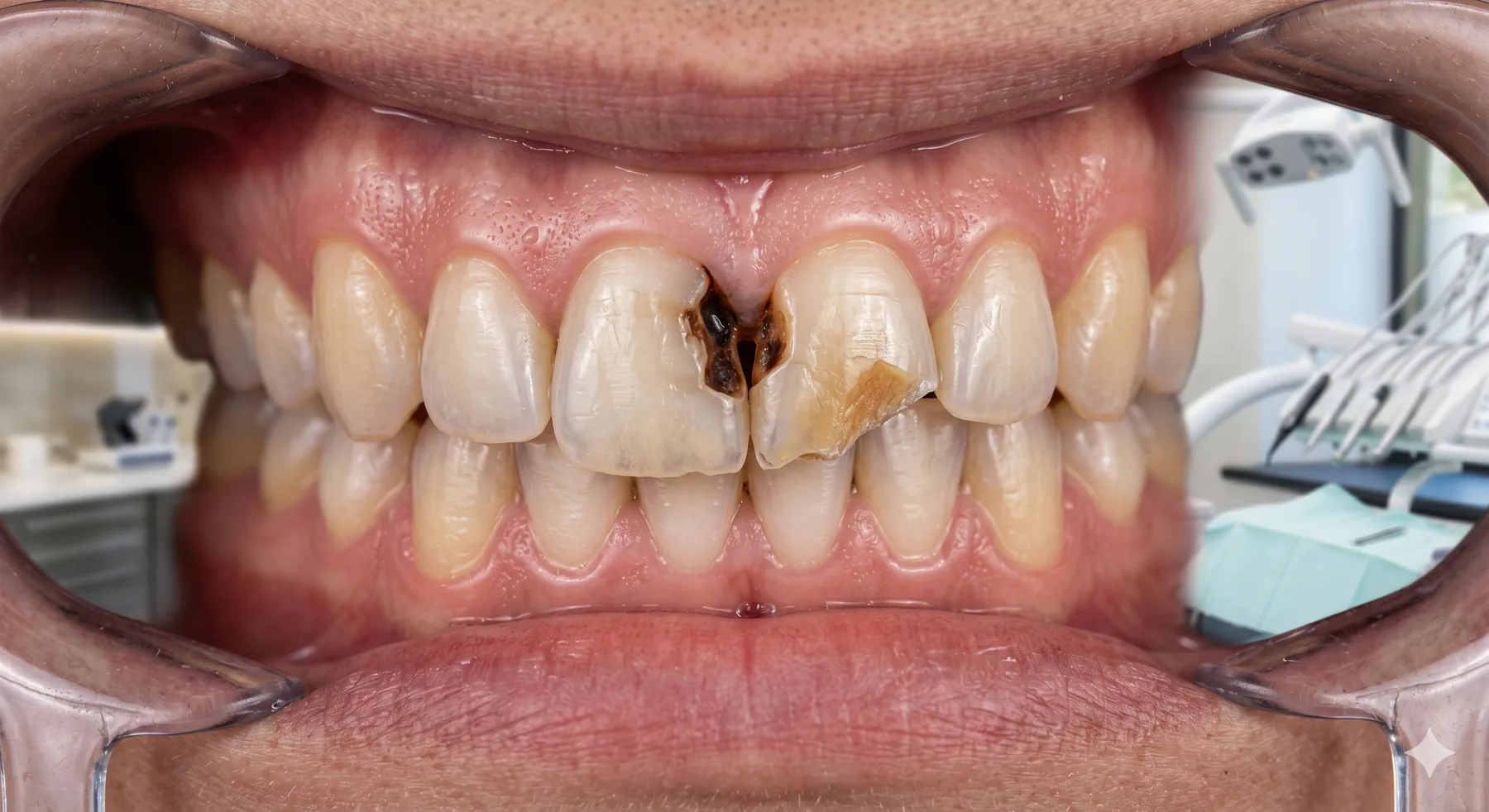 Denture Treatment Before